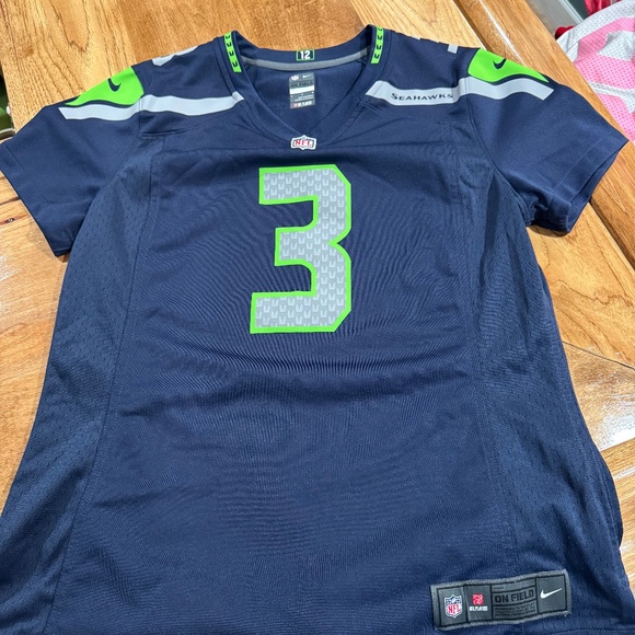 NFL Seattle Seahawks Russell Wilson #3 Jersey Womens Large Nike - Picture 1 of 6